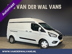 Ford Transit Custom - 2.0 TDCI 130pk Automaat L2H2 Euro6 Airco | Navigatie | Cruisecontrol Parkeersensoren, verw