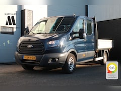 Ford Transit - 2.0 TDCI L3 Dubbele Cabine Open Laadbak EURO 6 - Airco - Stoelverw. € 17.900, - Excl