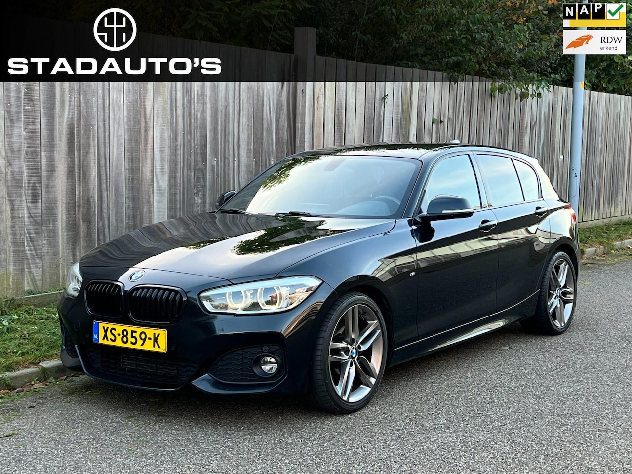 BMW 1-serie - 118i High Executive Automaat M-Pakket Xenon LED NAP+APK! - AutoWereld.nl