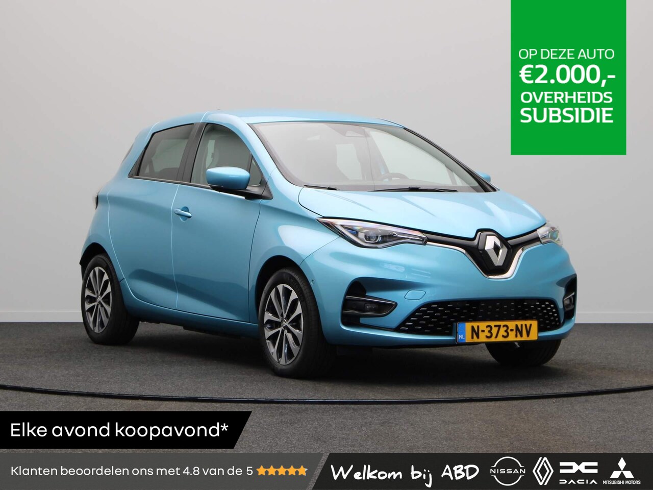 Renault Zoe - R135 Intens 52 kWh | Accu Koop | Winterpakket | CCS laden | Navigatie | Achteruitrijcamera - AutoWereld.nl