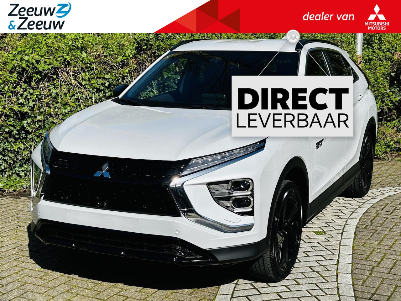 Mitsubishi Eclipse Cross - 2.4 PHEV Black Edition | € 8000 ,- VOORRAAD KORTING | AUTOMAAT | BLINDSPOT | NOODREMSYSTEE - AutoWereld.nl