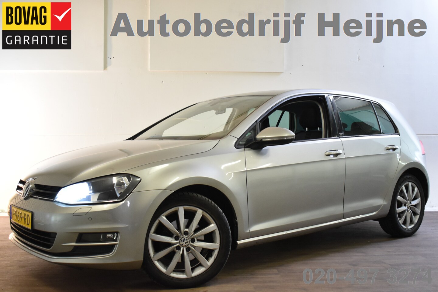 Volkswagen Golf - 1.4 TSI 125PK HIGHLINE NAVI/PDC/APPLECARPLAY - AutoWereld.nl