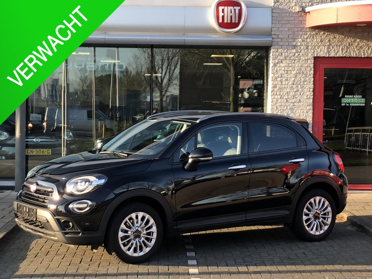 Fiat 500 X Cross - 1.3 GSE Cross DCT AUTOMAAT|NAVI|CLIMATE|APPLE/ANDROID|CAMERA|STOELVERWARMING|PDC|17" - AutoWereld.nl