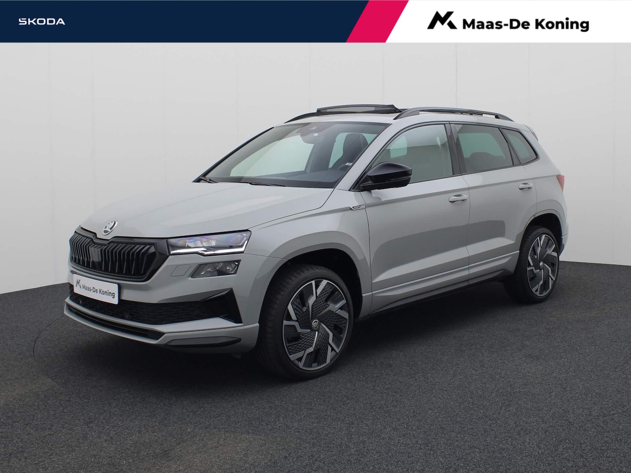 Skoda Karoq - 1.5 TSI ACT Sportline Business · Panoramadak · Navigatie · Stoel-&stuurverwarming · Garant - AutoWereld.nl