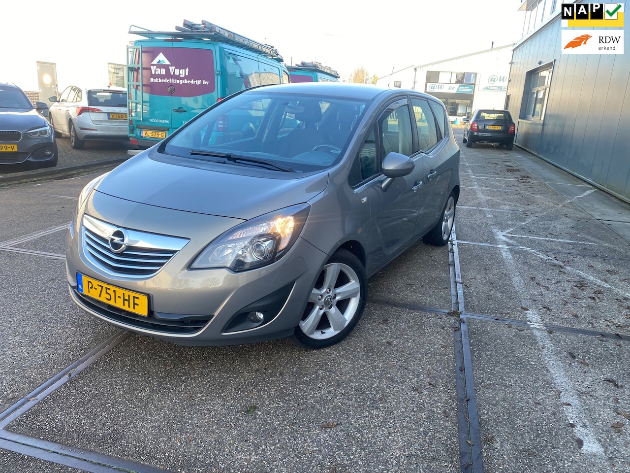 Opel Meriva - 1.4 Turbo Edition/5drs/2e EIG/ dealeronderhouden/ 1jaar apk/ volle opties/ zeer nette auto - AutoWereld.nl