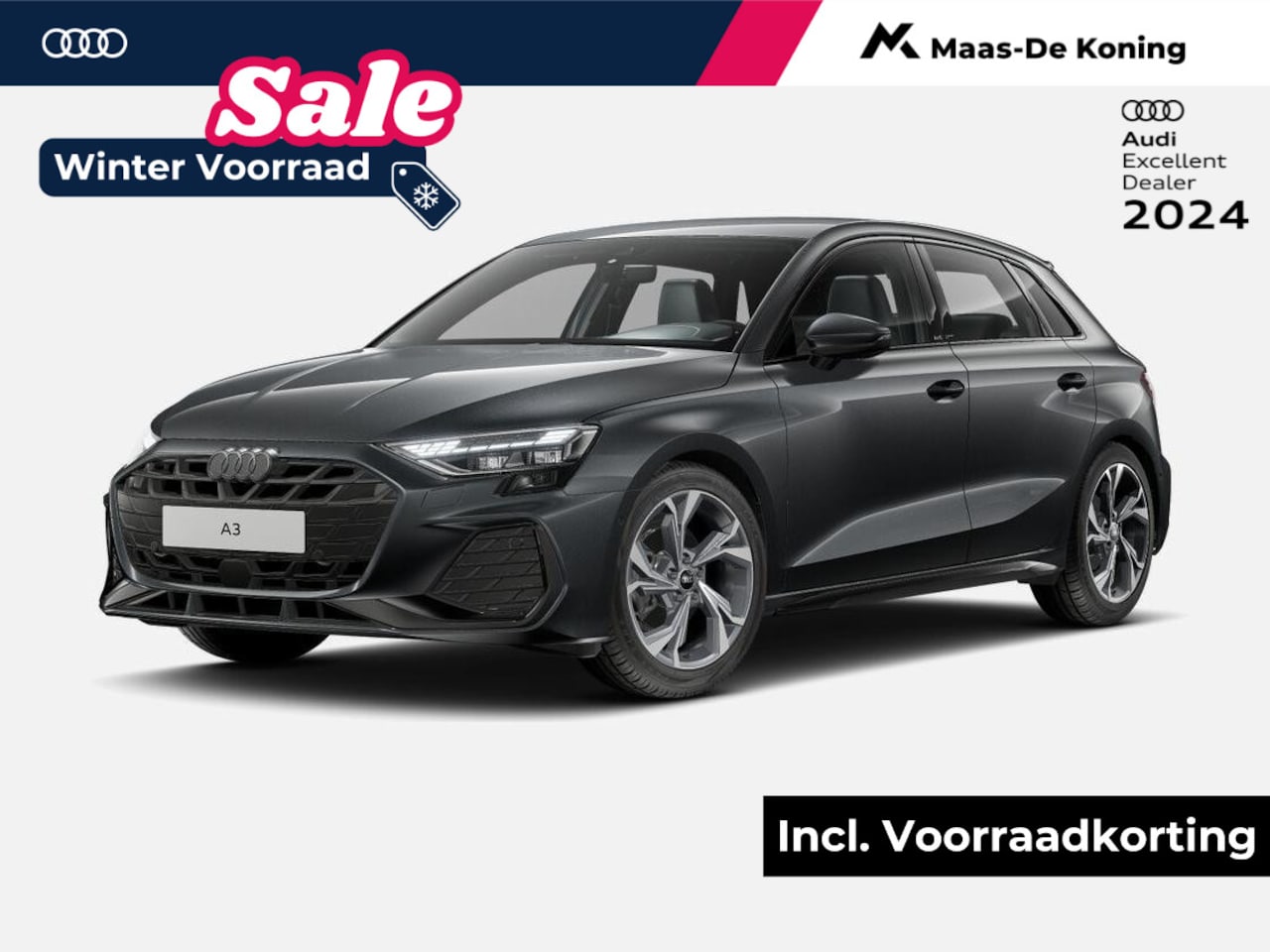 Audi A3 Sportback - S Edition 30 TFSI 85 kW / 116 pk Sportback 7 versn - AutoWereld.nl