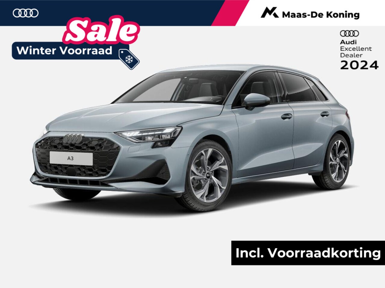 Audi A3 Sportback - Advanced edition 30 TFSI 116 pk Sportback · Assistentiepakket driving · Optiekpakket zwart - AutoWereld.nl