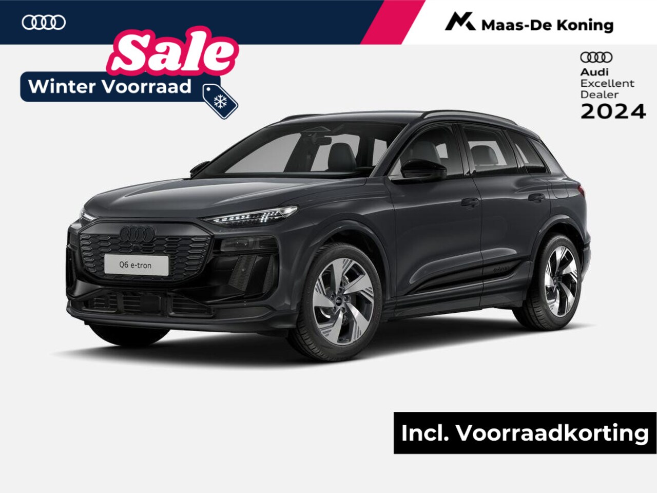 Audi Q6 e-tron - S Edition (B1) e-tron perf 225kW/306pk 100Kwh Hat - AutoWereld.nl