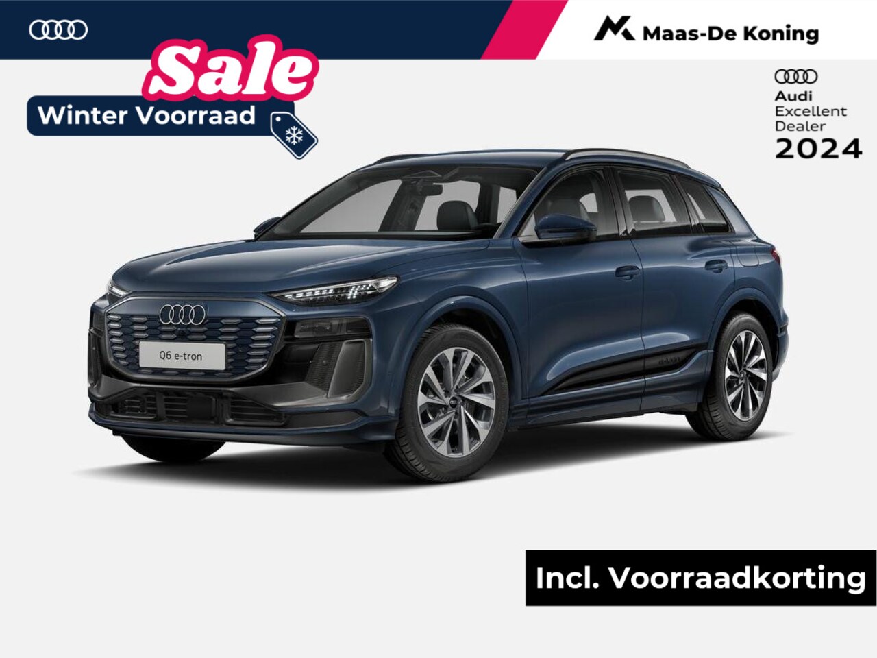 Audi Q6 e-tron - Advanced edition (B1) e-tron perf 225kW/306pk 100 - AutoWereld.nl