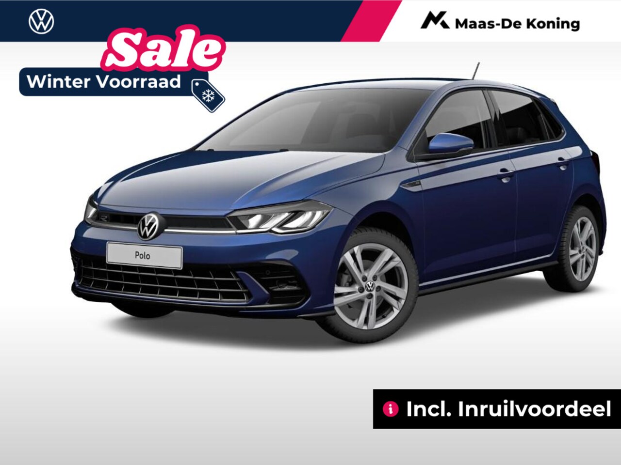 Volkswagen Polo - R-Line 1.0 70 kW / 95 pk TSI Hatchback 7 versn. DS - AutoWereld.nl