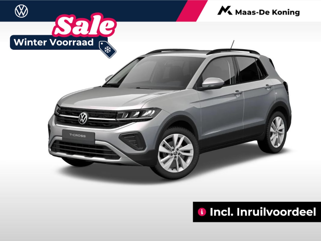 Volkswagen T-Cross - Life Edition 1.0 TSI 95 pk 5 versn. Hand · Airconditioning automatisch, 2-zone (climatroni - AutoWereld.nl