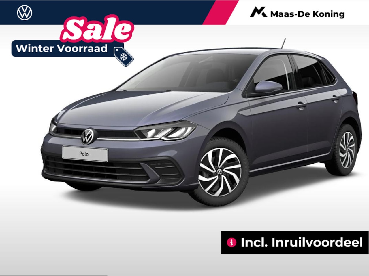 Volkswagen Polo - Life Edition 1.0 70 kW / 95 pk TSI Hatchback 5 ver - AutoWereld.nl