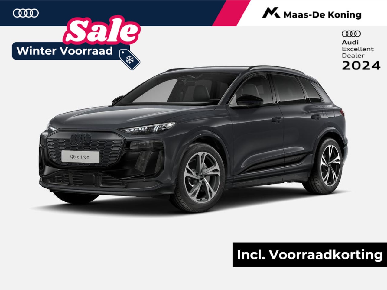 Audi Q6 e-tron - Launch edition performance 306 PK · 20" LM Velgen · Exterieurpakket zwart · Tech plus· Pri - AutoWereld.nl