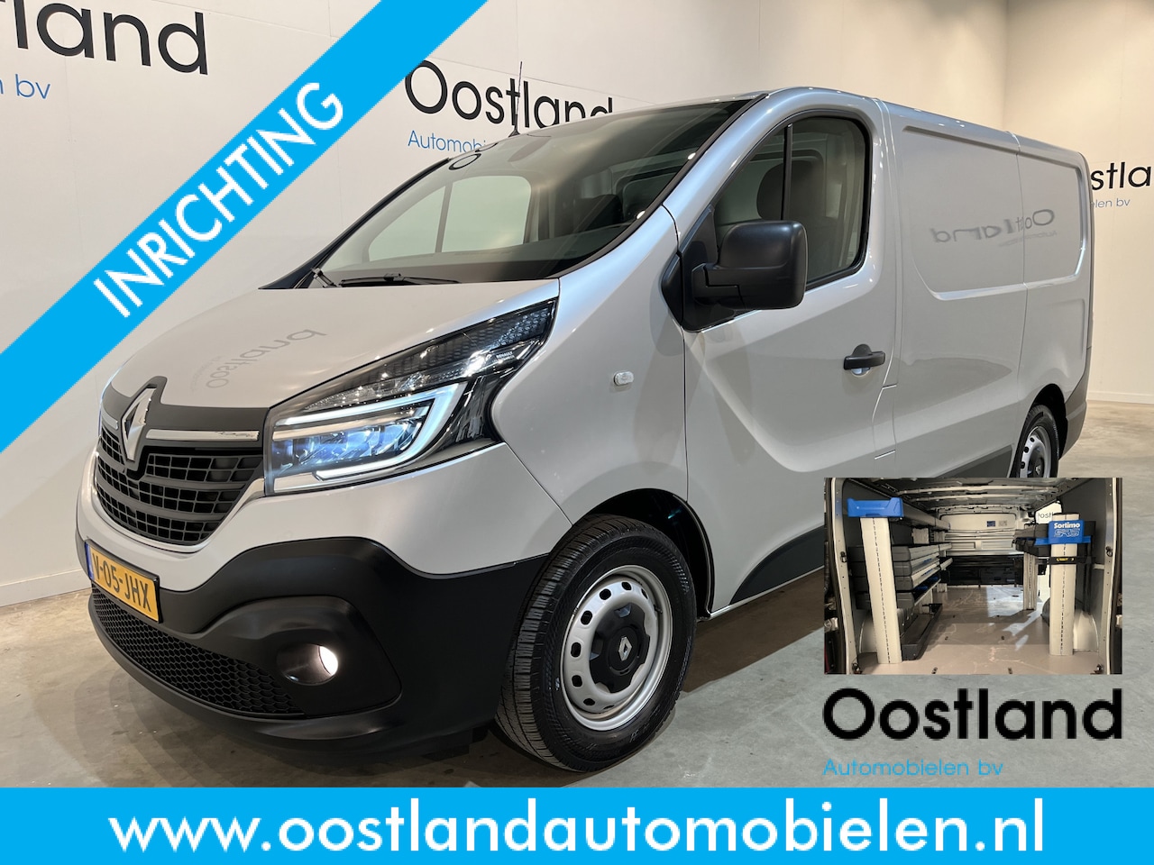 Renault Trafic - 2.0 dCi 120 L1H1 120 PK Servicebus / Sortimo Inrichting / Euro 6 / Airco / Camera / CarPla - AutoWereld.nl