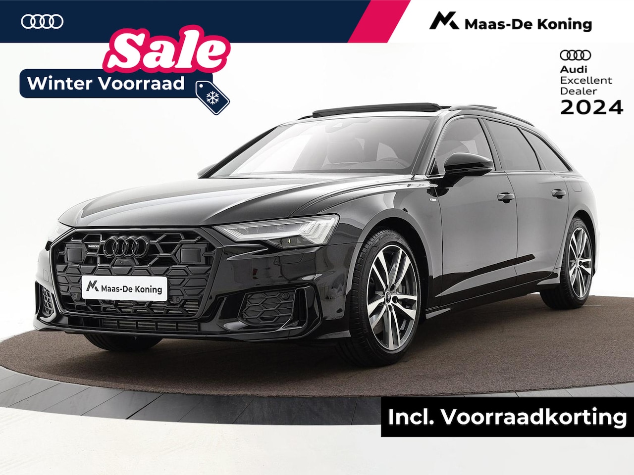 Audi A6 Avant - S edition Competition 50 TFSI e 220 kW / 299 pk Av · Bang & Olufsen premium 3d · Comfortsl - AutoWereld.nl