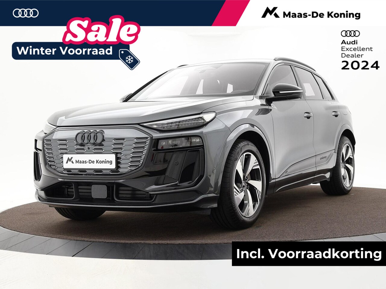 Audi Q6 e-tron - S Edition (B1) e-tron perf 225kW/306pk 100Kwh Hat - AutoWereld.nl