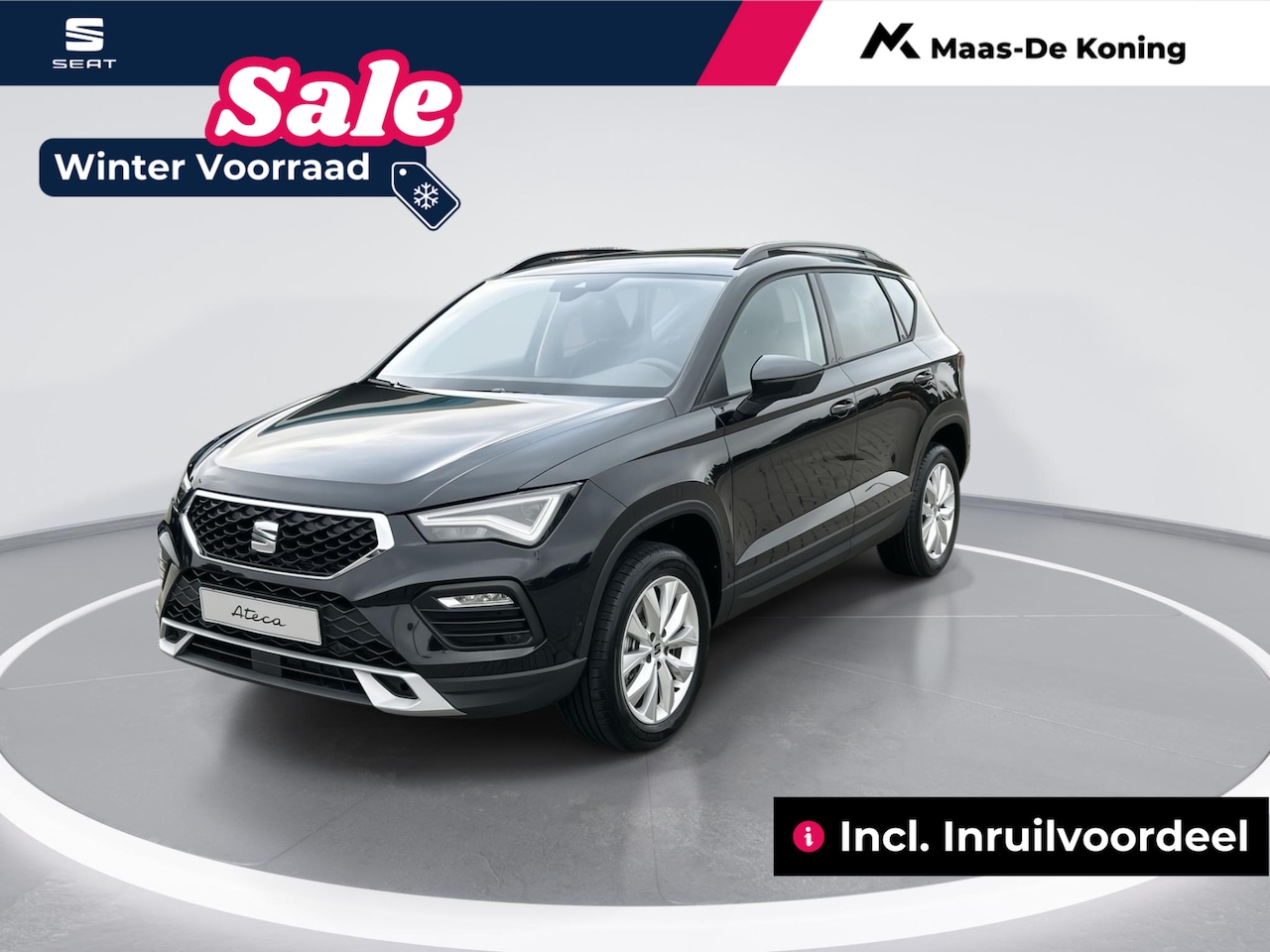 Seat Ateca - Style Business Intense 1.0 TSI 81kW / 110pk SUV 6 versn. Hand | Metallic Lak | lichtmetale - AutoWereld.nl