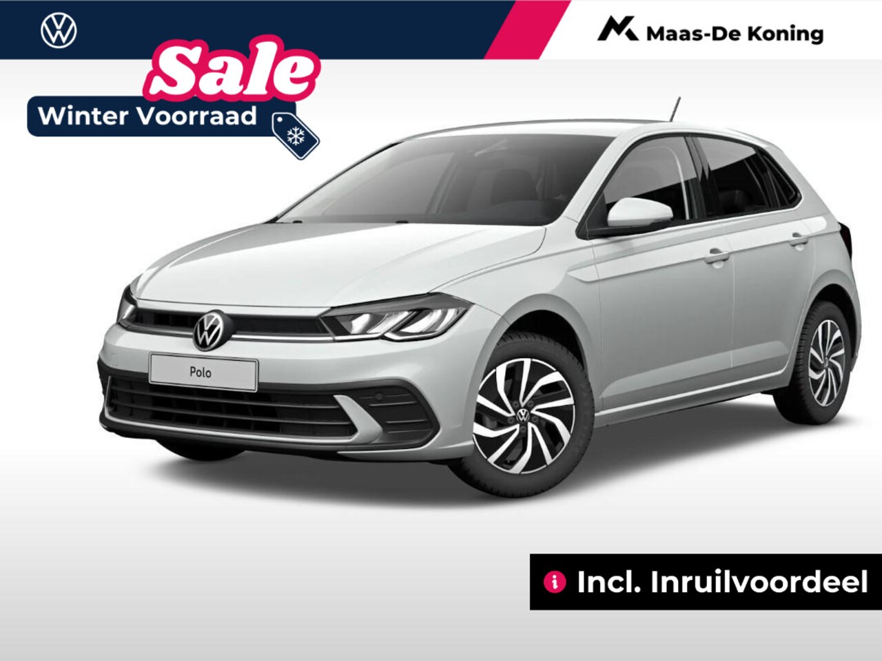 Volkswagen Polo - Life Edition 1.0 70 kW / 95 pk TSI Hatchback 5 ver - AutoWereld.nl