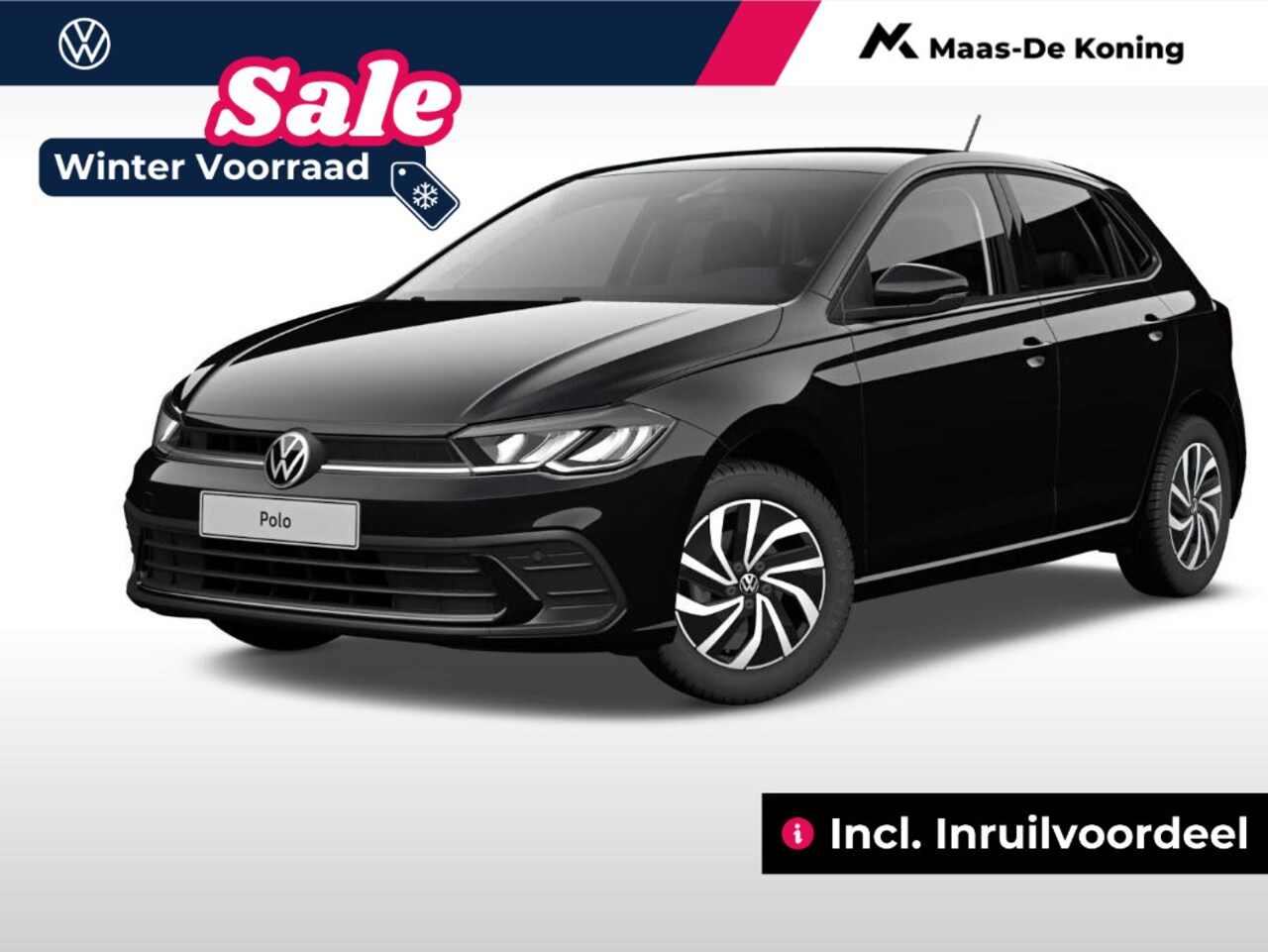 Volkswagen Polo - Life Edition 1.0 70 kW / 95 pk TSI Hatchback 5 ver - AutoWereld.nl