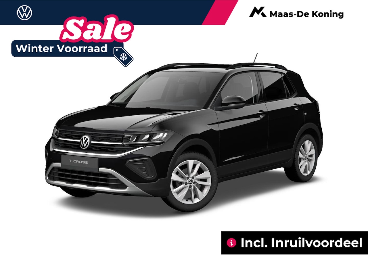 Volkswagen T-Cross - Life Edition 1.0 85 kW / 116 pk TSI SUV 7 versn. D SG - AutoWereld.nl