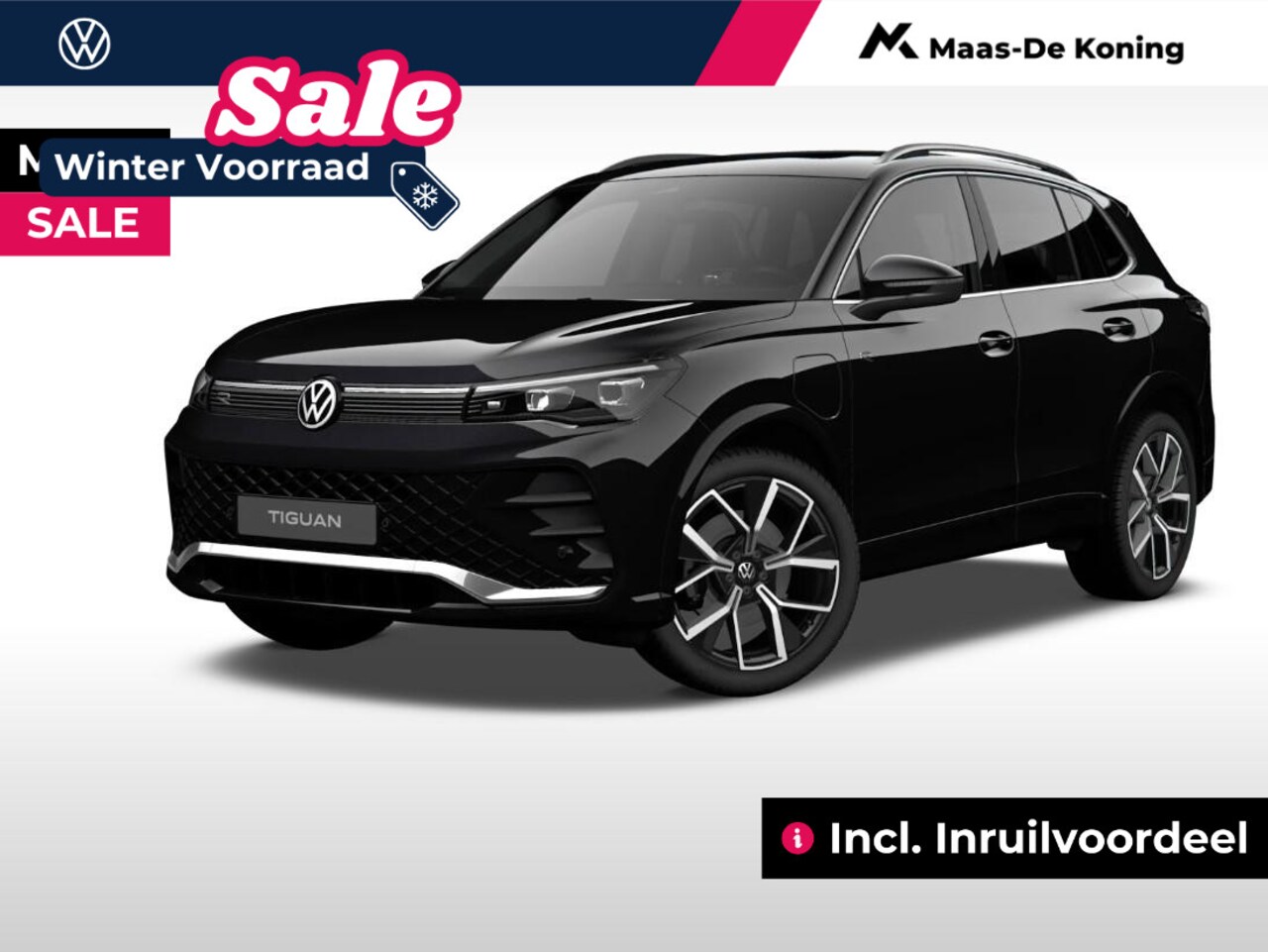 Volkswagen Tiguan - R-Line-Edition 1.5 eHybrid 272 pk 6 versn. DSG · Assistance pakket plus · Black style pakk - AutoWereld.nl