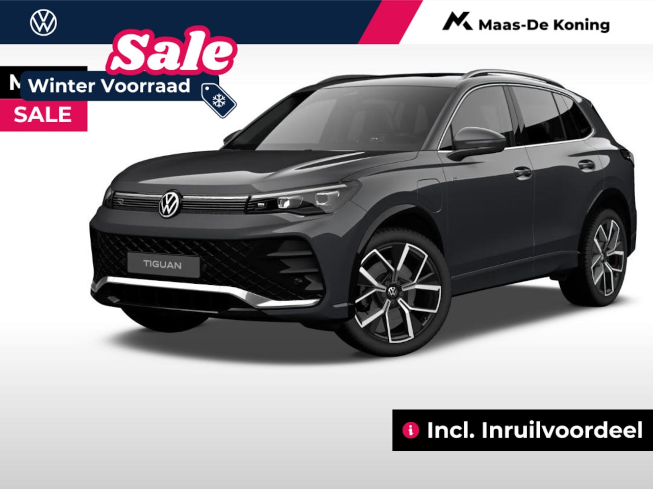 Volkswagen Tiguan - R-line Edition 1.5 TSI eHybrid 204 pk 6 versn. DSG · Black style pakket · Comfort pakket · - AutoWereld.nl