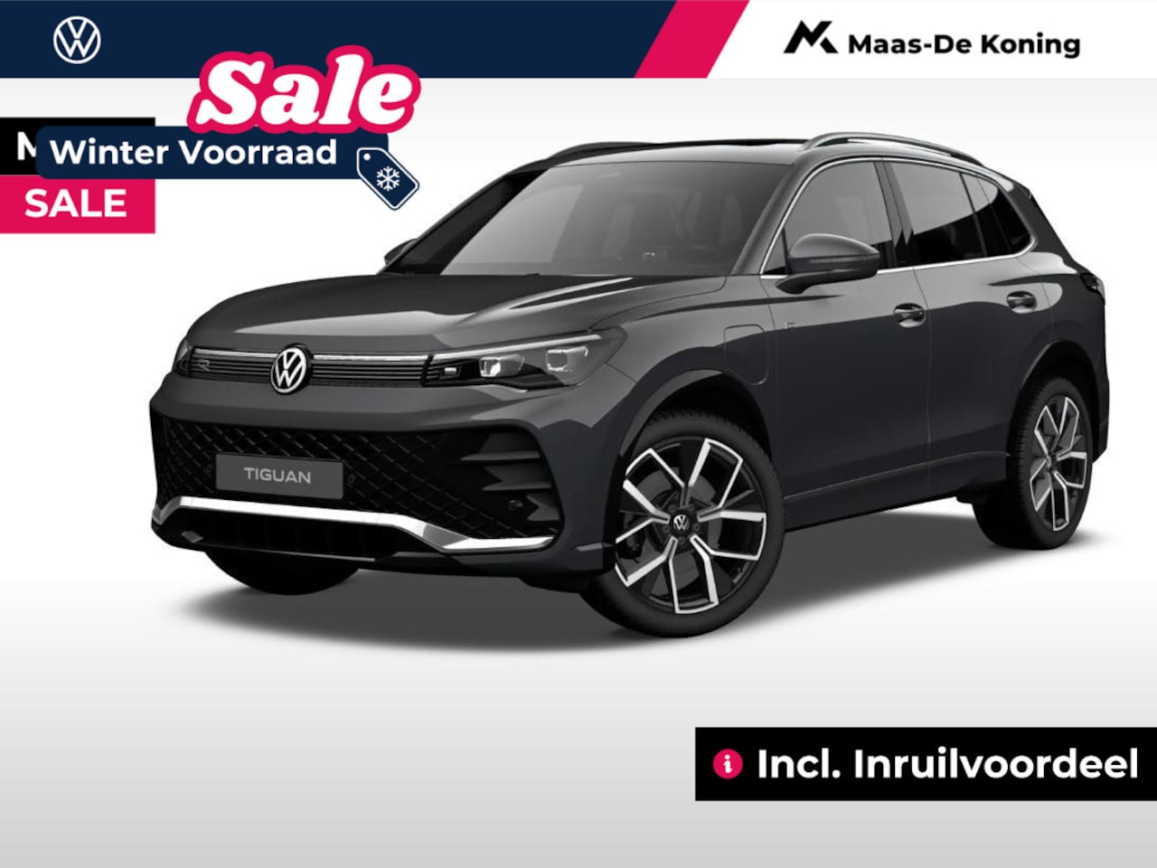 Volkswagen Tiguan - R-Line-Edition 1.5 eHybrid 272 pk 6 versn. DSG · Black style pakket · Assistance pakket · - AutoWereld.nl