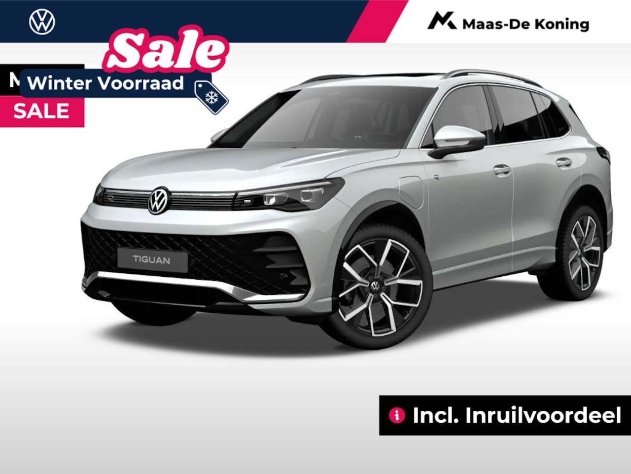 Volkswagen Tiguan - R-Line-Edition 1.5 eHybrid 272 pk 6 versn.DSG · Assistance pakket plus · Comfort pakket · - AutoWereld.nl