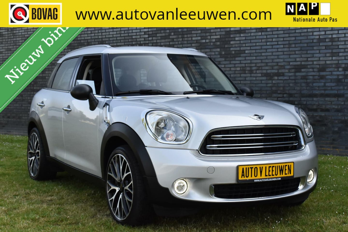 MINI Countryman - 1.6 Chili LEDER/NAVI/PDC/STOELVW/ETC.! - AutoWereld.nl