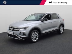 Volkswagen T-Roc - 1.5 TSI 150PK Style DSG | Trekhaak | Navigatie | Parkeersensoren | Zwart dak |