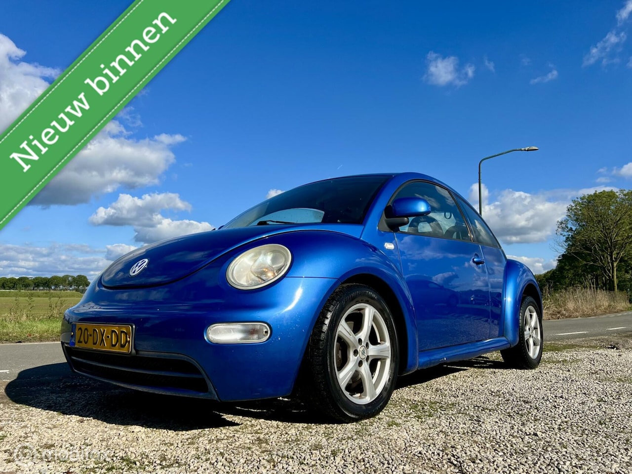 Volkswagen New Beetle - 2.0 Highline 2.0 Highline, BJ 2000, Airco, APK, NAP - AutoWereld.nl