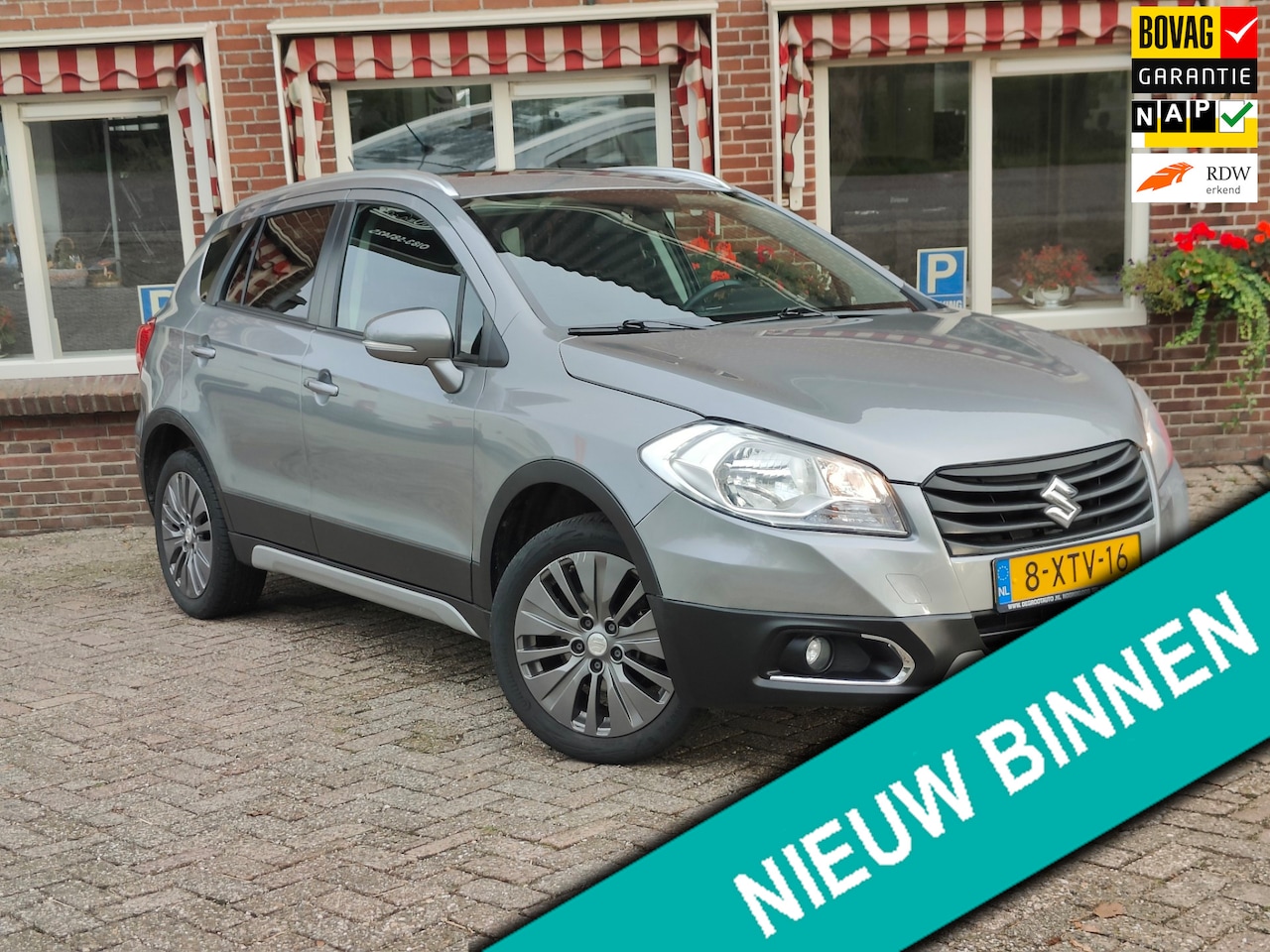 Suzuki SX4 S-Cross - 1.6 Exclusive Elec pano dak Clima Cruise Tr.haak LMV - RIJKLAAR - - AutoWereld.nl