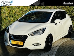 Nissan Micra - 0.9 IG-T Tekna Navi , camera , stoelverwarming , lm velgen zwart , cruise , climate , tel