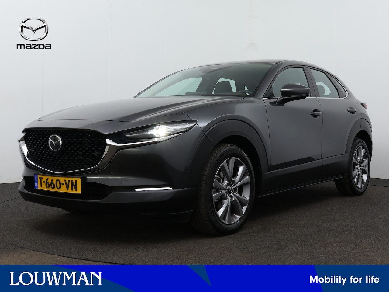 Mazda CX-30 - 2.0 e-SkyActiv-G 150 Exclusive-line Comfort Black Leather pack | Leer | Navigatie - AutoWereld.nl