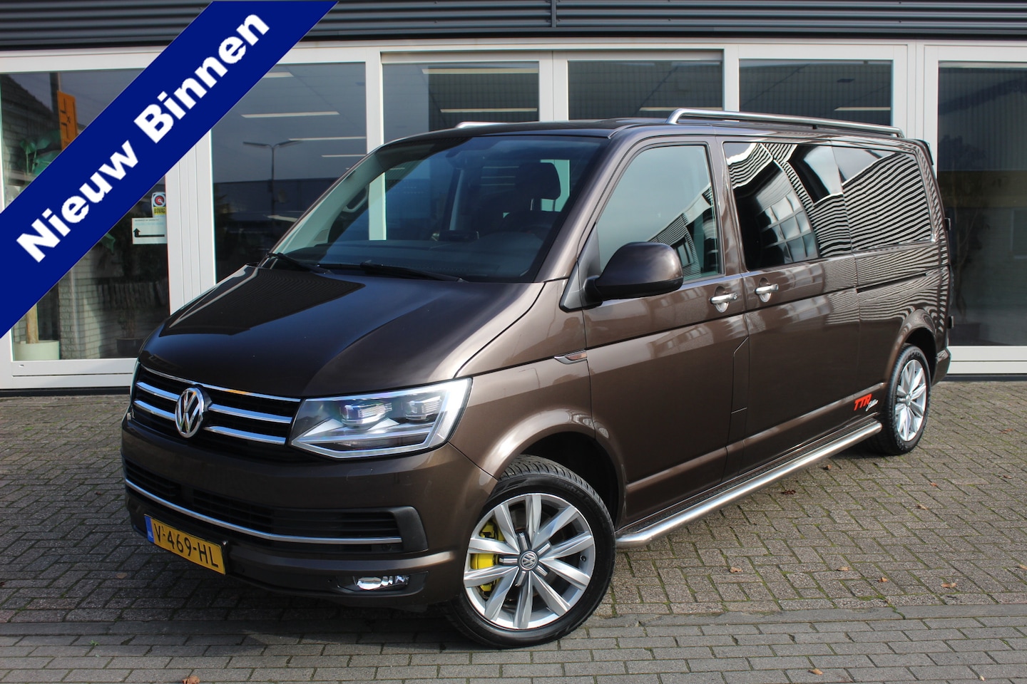 Volkswagen Transporter - 2.0 TDI L2H1 204 Pk Euro 6 Dubbele Cabine Highline, Automaat, Cruise Control, Camera, Schu - AutoWereld.nl