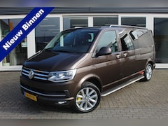 Volkswagen Transporter - 2.0 TDI L2H1 204 Pk Euro 6 Dubbele Cabine Highline, Automaat, Cruise Control, Camera, Schu