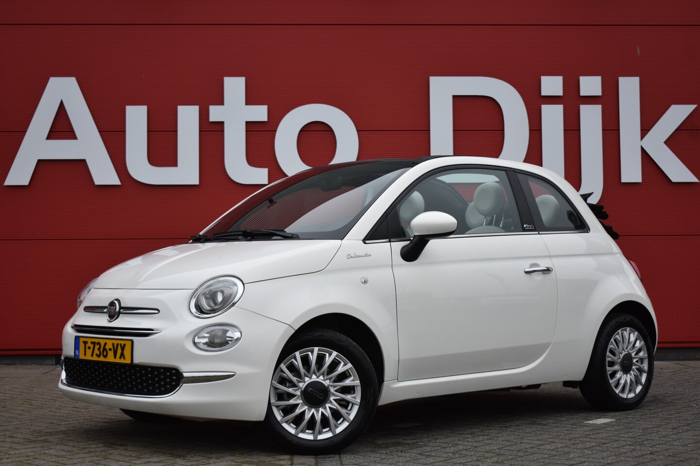 Fiat 500 C - 1.0 Hybrid Dolcevita Carplay | Airco | Cruise | DAB | PDC | LMV - AutoWereld.nl