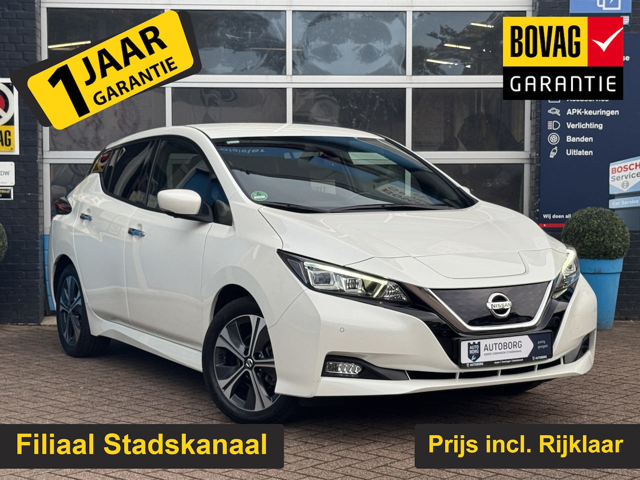 Nissan LEAF - *INCLUSIEF LAADPAAL* N-Connecta 40 kWh | Rondomzichtcamera | Apple Carplay | Warmtepomp | - AutoWereld.nl