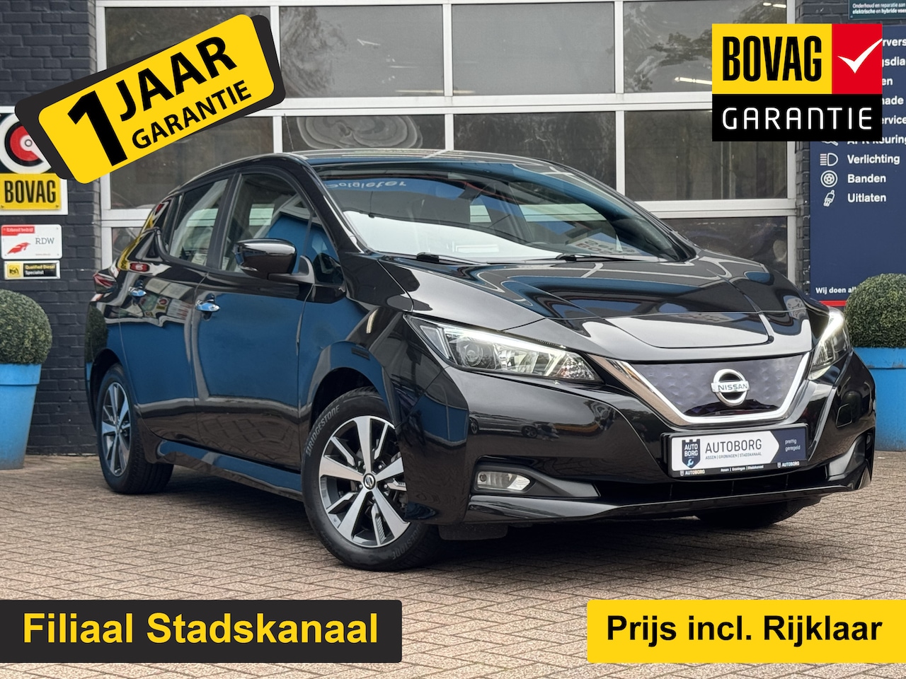 Nissan LEAF - *INCLUSIEF LAADPAAL* Acenta 40 kWh | Warmtepomp | Rijstrook Correctie | Apple Carplay | Cr - AutoWereld.nl