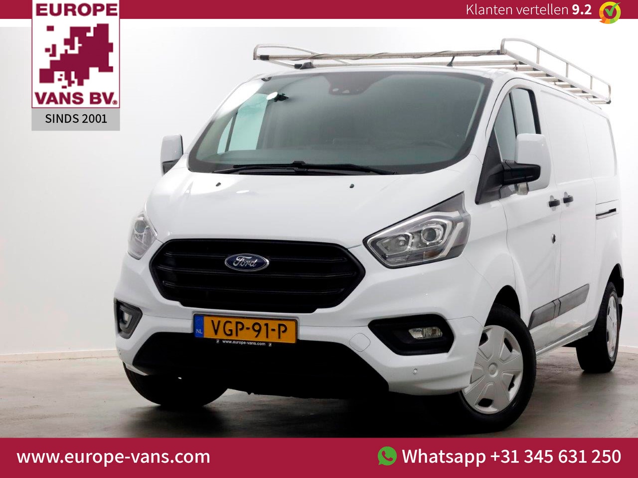 Ford Transit Custom - 2.0 TDCI 130pk L2H1 Trend Navi/Camera/2x Schuifdeur Trekhaak 2800kg 08-2020 - AutoWereld.nl