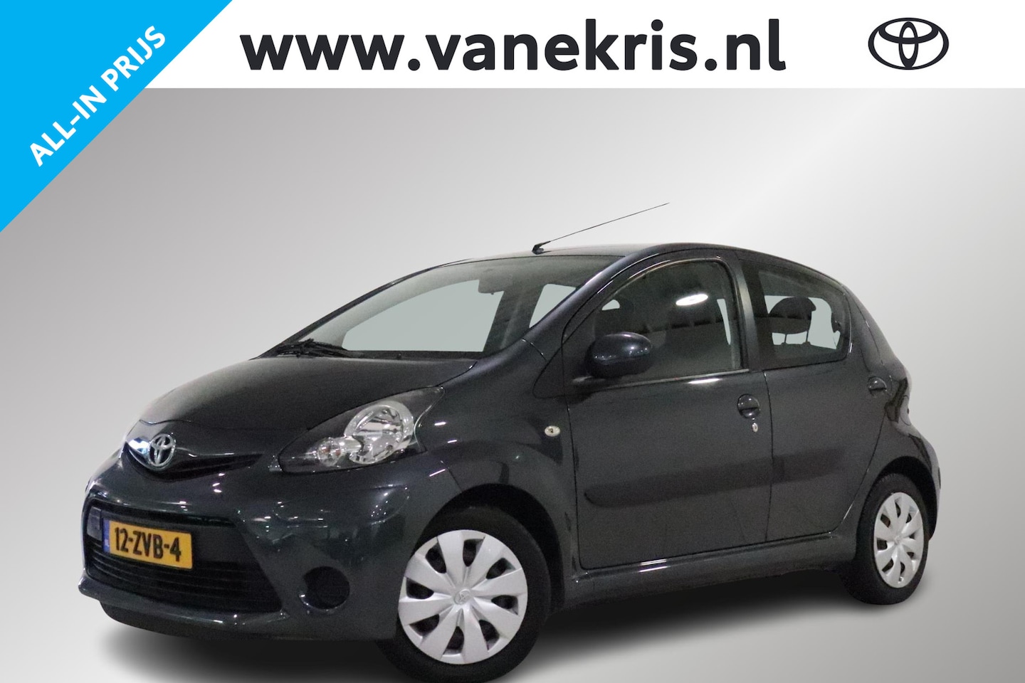 Toyota Aygo - 1.0 VVT-i Comfort 1.0 VVT-i Comfort, Airconditioning, Bluetooth, Dealer onderhouden, 1e Eigenaar! - AutoWereld.nl