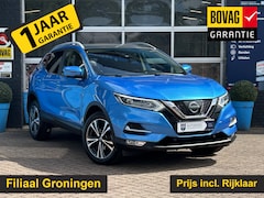 Nissan Qashqai - 1.2 Tekna | 360° Camera | Panoramadak | Cruise Control | LED | Navigatie | Rijklaar + 12 M