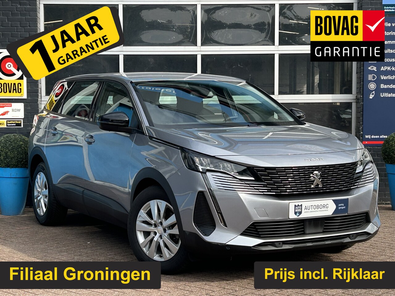 Peugeot 5008 - 1.2 PureTech Active Pack Business | LED | Cruise Control | Airco | Navigatie | Rijklaar + - AutoWereld.nl