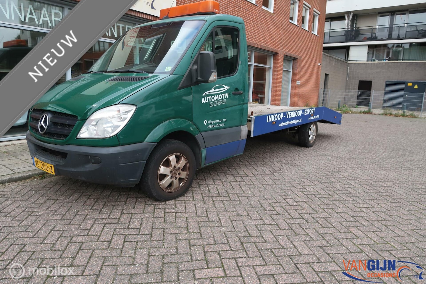 Mercedes-Benz Sprinter - oprijwagen auto ambulance 515 2.2 CDI - AutoWereld.nl