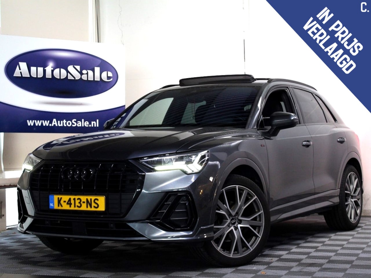 Audi Q3 - 35 TFSI S-Edition AUT NAP PANO CARPLAY VIRTUAL LEDER '21 - AutoWereld.nl