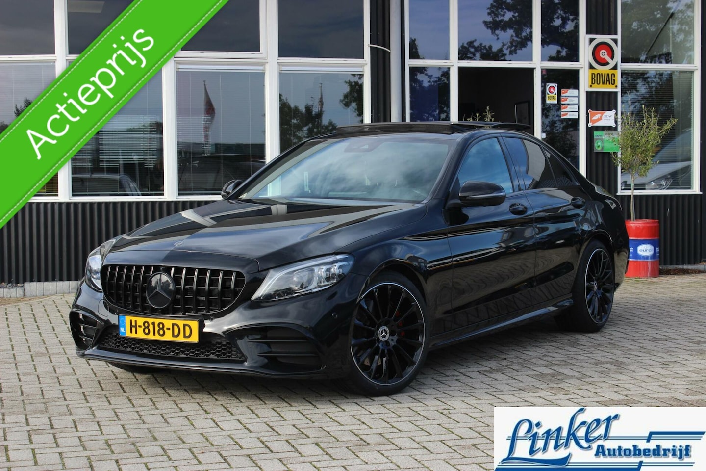 Mercedes-Benz C-klasse - 300 BRABUS B30 300PK PANO BURMEISTER ORG NL AUTO - AutoWereld.nl