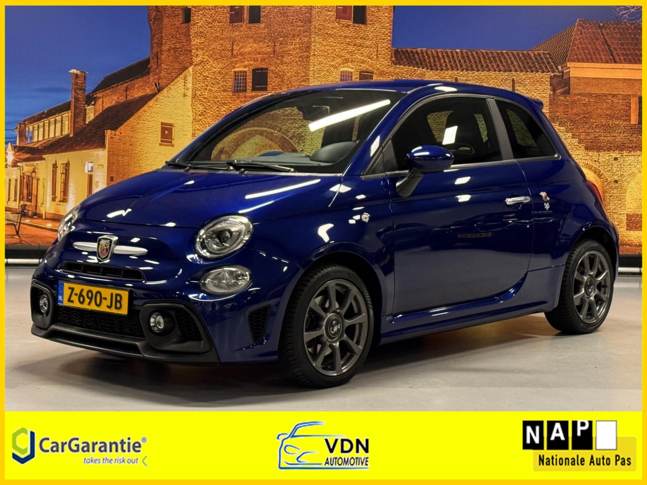 Fiat 500 Abarth - 1.4 T-Jet 595 *145PK* Airco Parkeersensor - AutoWereld.nl