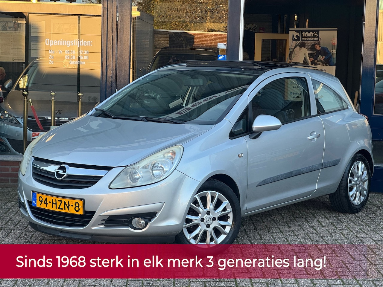 Opel Corsa - 1.2-16V Cosmo NL AUTO NAP! Pano l Cruise l Airco l PDC l MTF-stuur l Elek pakket! DEALER O - AutoWereld.nl