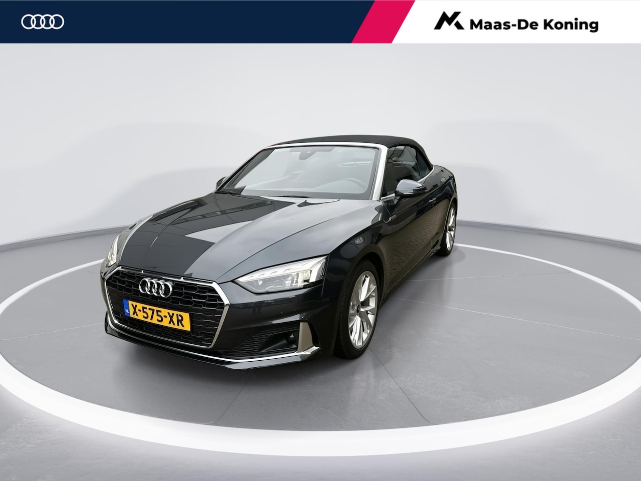 Audi A5 Cabriolet - 35 Tfsi 150pk S-tronic S edition · Camera · Nekverwarming · Stoelverwarming · Smartphone I - AutoWereld.nl