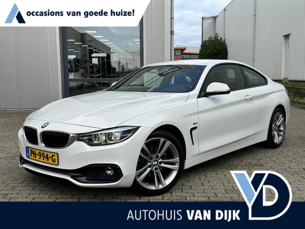 BMW 4-serie Coupé - 418i Executive | NL auto/Leder/18"/Sportstoelen/Prof.Navigatie - AutoWereld.nl